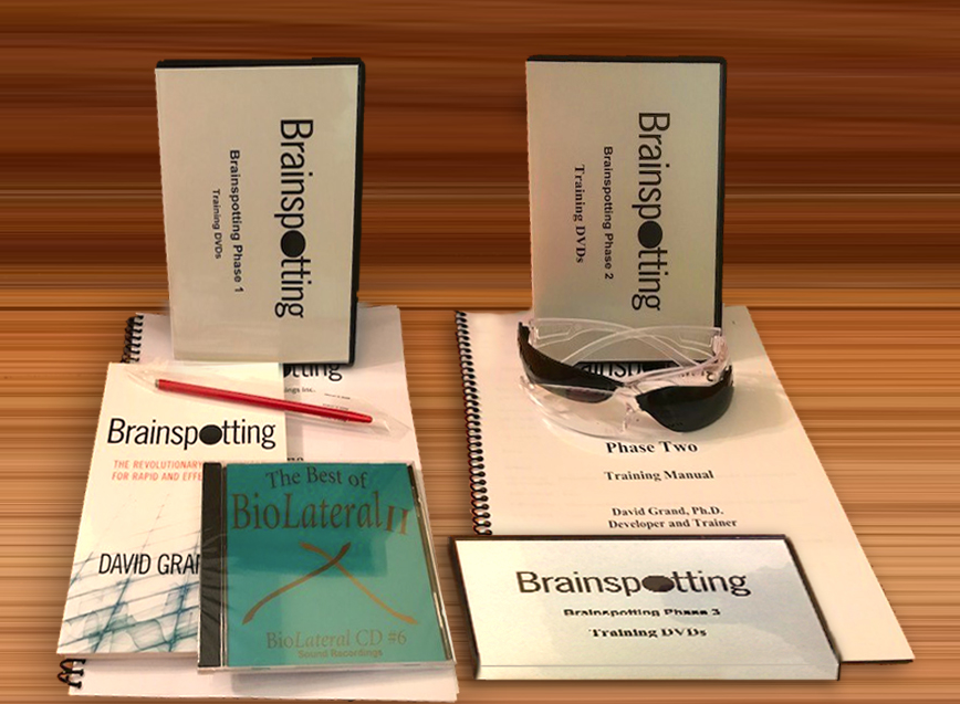 Brainspotting Phase 1, 2 and 3 DVDs (No Equipment)