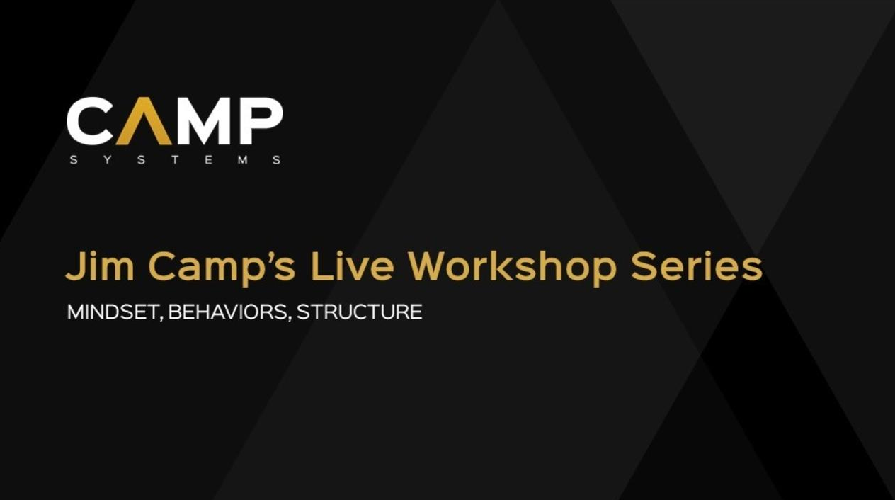 Jim Camp's – Live Negotiation Workshop Series