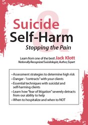 Suicide & Self-Harm Stopping the Pain