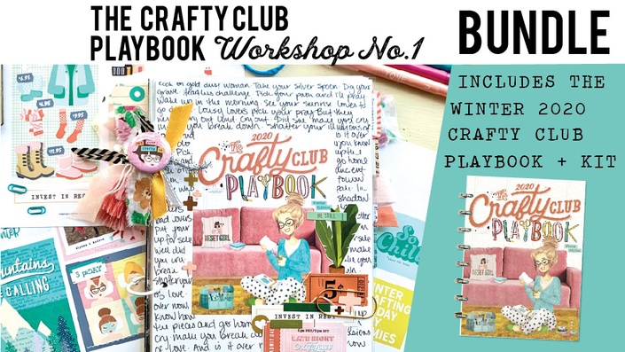 The Crafty Club PlayBook +Kit Winter 2020 + Workshop No. 1