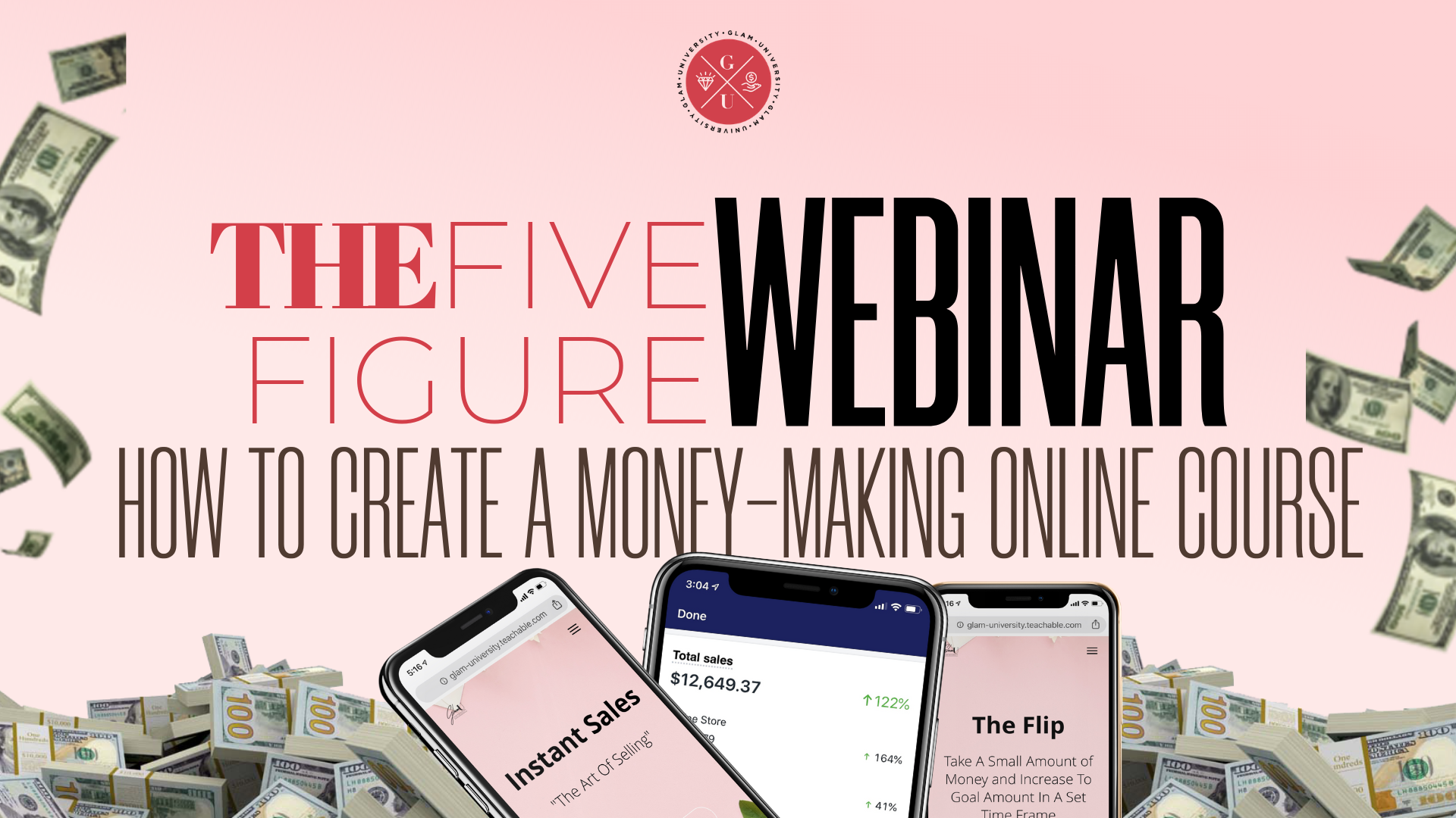 The Five-Figure Webinar Create A Money-Making Online Course