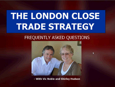 The London Close Trade Strategy