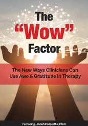 The “Wow” Factor The New Ways Clinicians Can Use Awe and Gratitude in Therapy