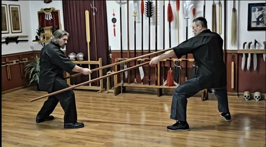 Todd Taganashi - Renegade Wing Chun 09 - Long Pole Ip Man Form and Applications