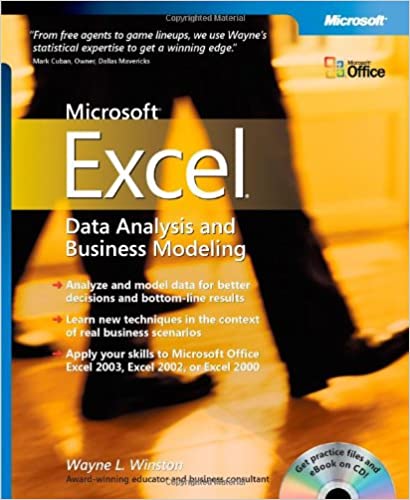 Wayne L.Winston – Microsoft Excel Data Analysis and Business Modeling1