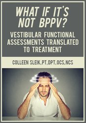 What If It’s Not BPPV Vestibular Functional Assessments Translated to Treatment