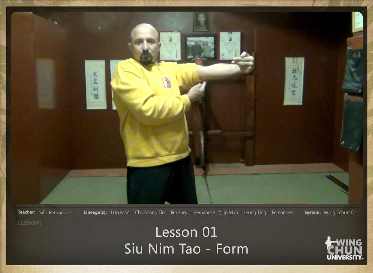 WingTchunDo - Lesson 01 - Siu Nim Tao - Form