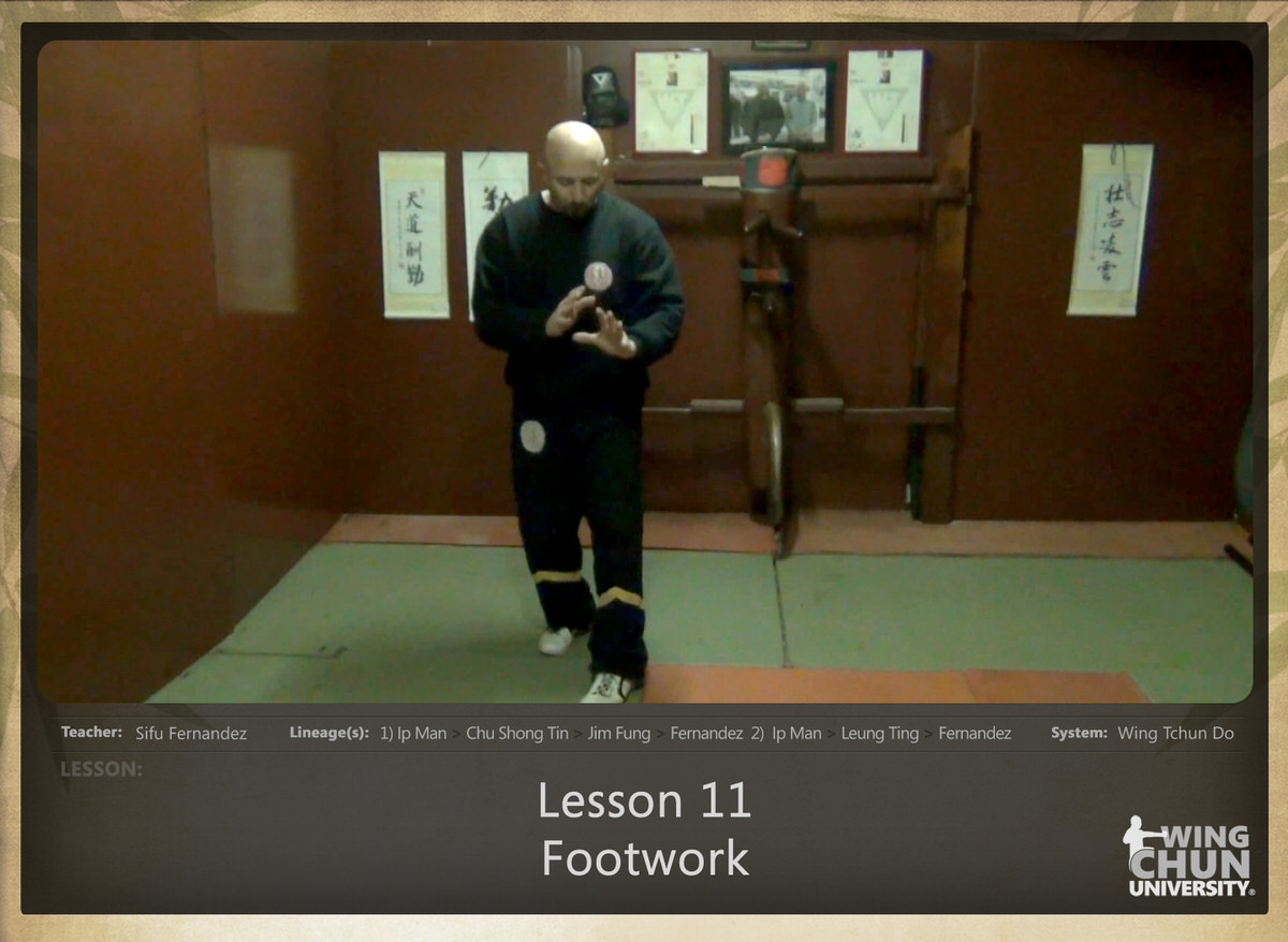 WingTchunDo - Lesson 11 - Footwork