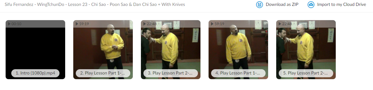 WingTchunDo - Lesson 23 - Chi Sao - Poon Sao & Dan Chi Sao + With Knives