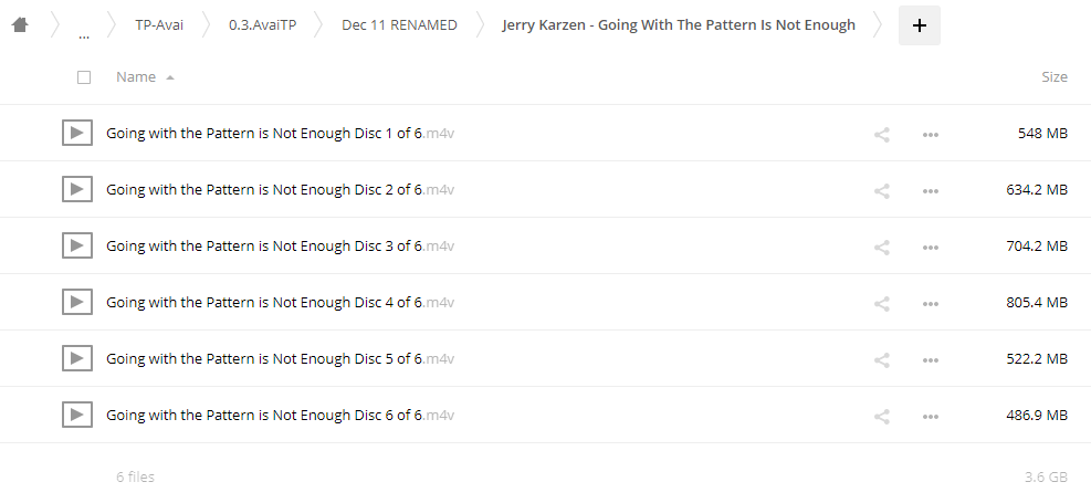 Jerry Karzen – Going With the Pattern Is Not Enough