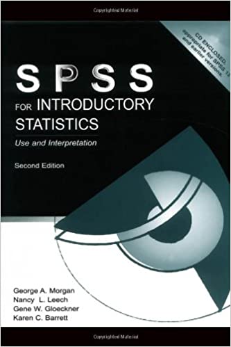 George A.Morgan – SPSS for Introductory Statistics