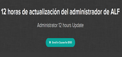 Julia Arrendell M.S. - 12 horas de actualización del administrador de ALF