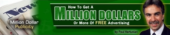 Million Dollar Publicity Kit - Paul Hartunian