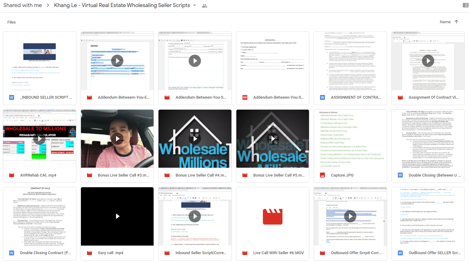  Khang Le – Virtual Real Estate Wholesaling Seller Scripts 