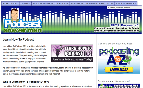 Cliff J. Ravenscraft - Passive Income Strategies For Podcasters Tutorial