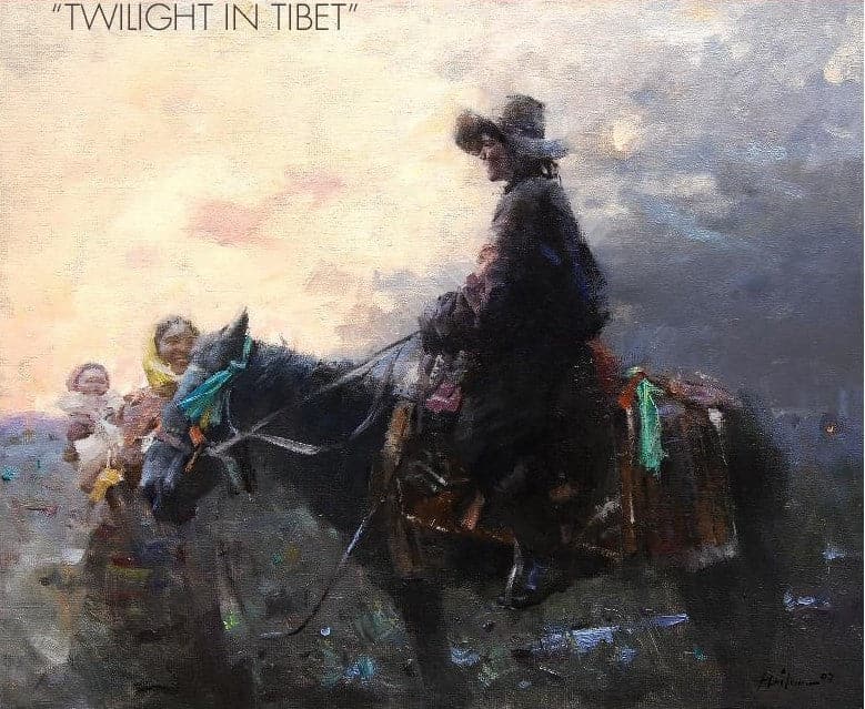 Huihan Liu Twilight in Tibet