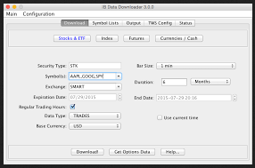 Interactive Brokers Data Downloader 3.0