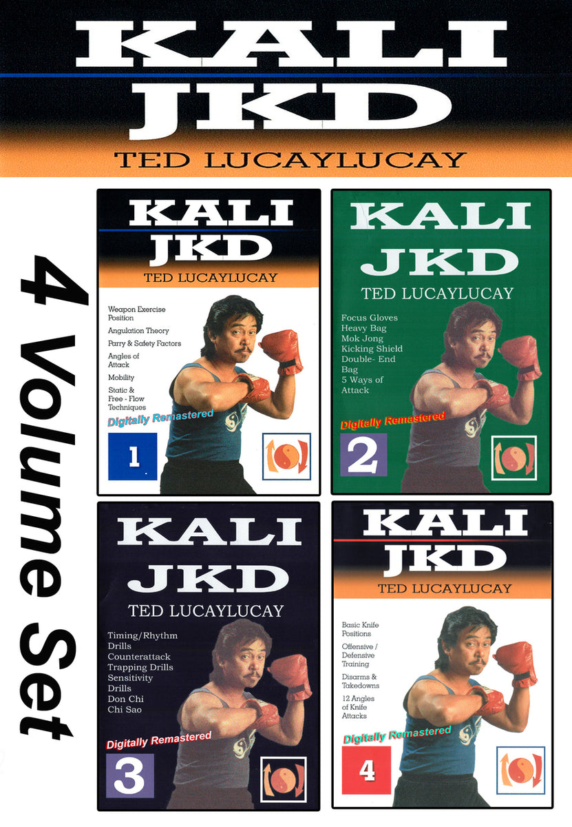 Lucaylucay Kali JKD 4 DVD Set